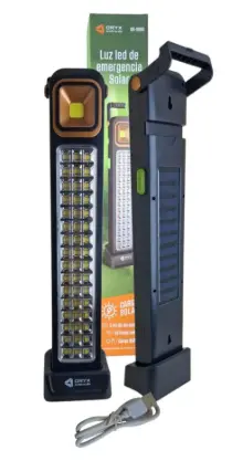 LUZ DE EMERGENCIA SOLAR 48LED OR-0809