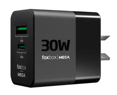 CARGADOR FOXBOX MEGA 30W