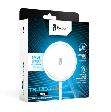 CARGADOR INALAMBRICO FOXBOX THUNDER MAG
