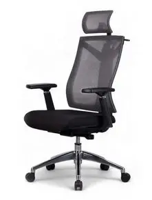 SILLA EJECUTIVA CON APOYA CABEZA 002-6180 S/D