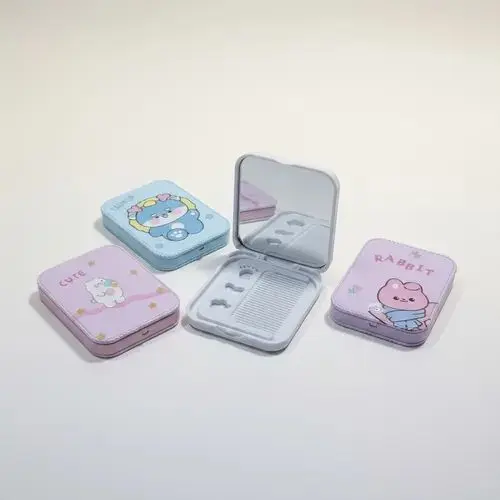 ESPEJO CUADRADO MINI CON PEINE 8024