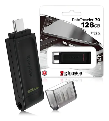 PENDRIVE KINGSTON DT70 128 GB  USB-C 3.2