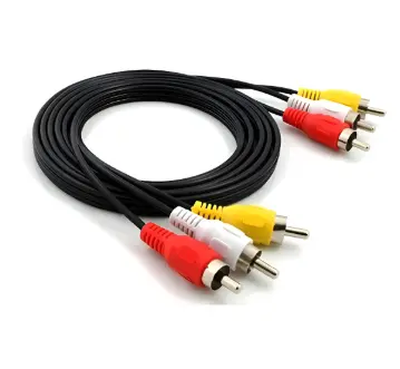 CABLE DE 3 RCA A 3 RCA - 1.5MTS ECONOMICO CB 156