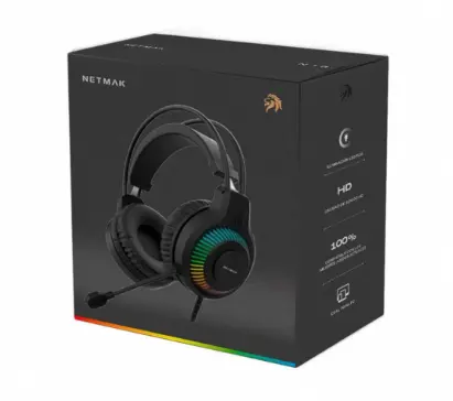 AURICULAR GAMER PC 3.5+USB NM-N18 NETMAK