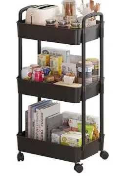 ORGANIZADOR 3 ESTANTES CON RUEDAS 