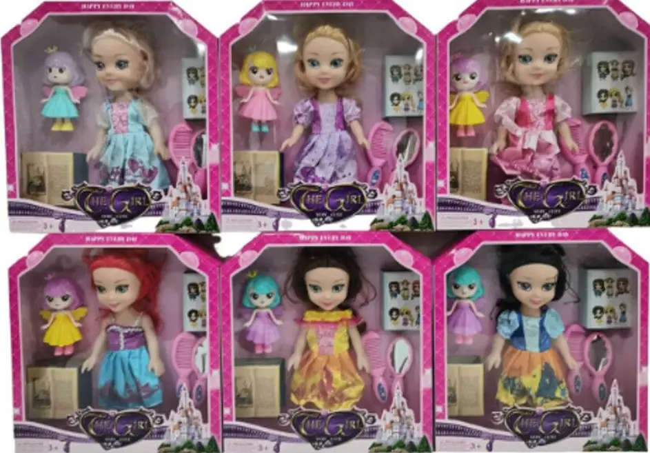 JUGUETE MUÑECA CON ACCESORIOS MARZ-009