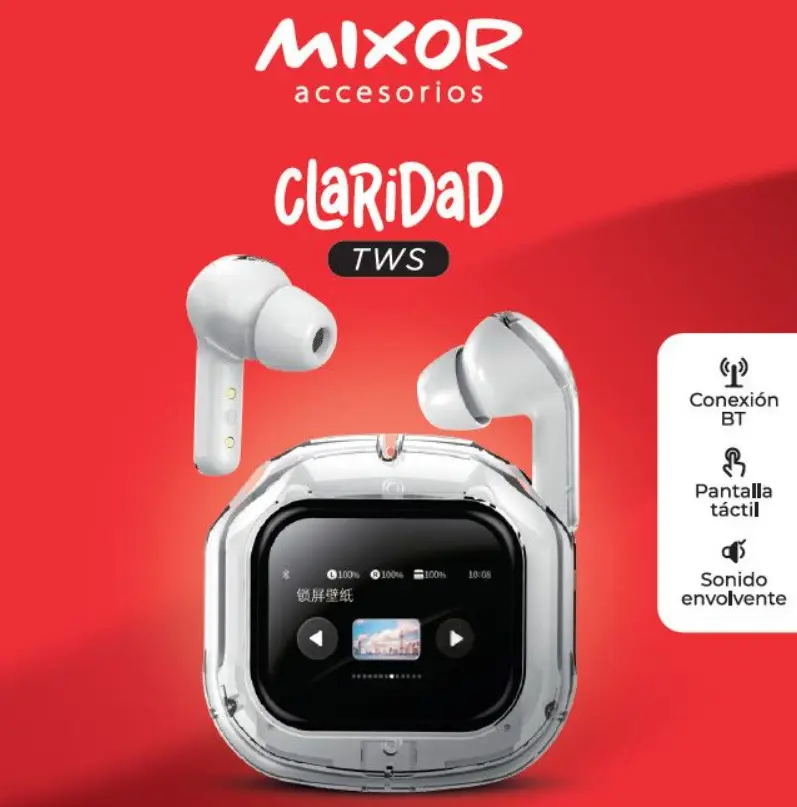 AURICULAR TWINS BT MIXOR CLARIDAD