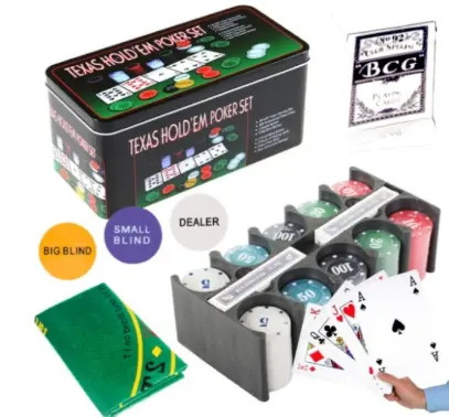 JUEGO DE POKER MT53434