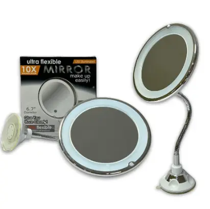 ESPEJO LED FLEXIBLE CON SOPAPA 6.7" 1331