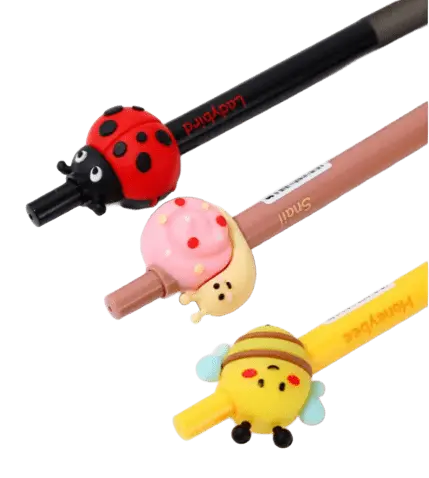 LAPICERA CARACOL/MARIQUITA/ABEJA X6 BA47705
