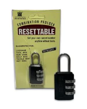 CANDADO CON CLAVE 20MM