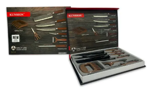 SET DE COCINA - CUCHILLOS X8 0012