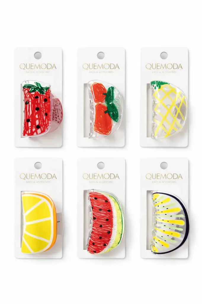 TRABA DE PELO 8CM DE FRUTAS 3189