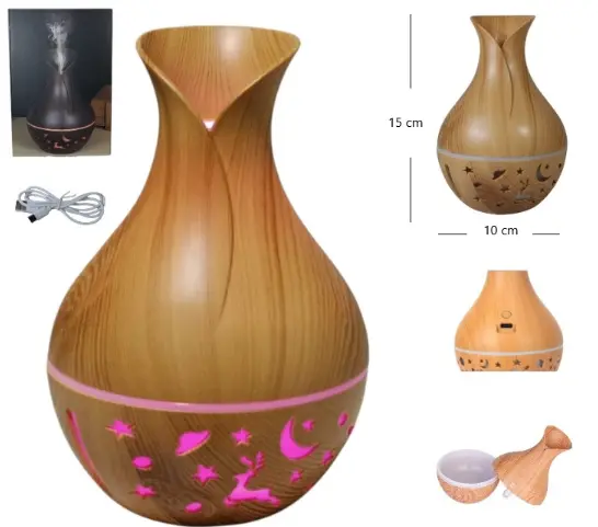 HUMIDIFICADOR JARRA CON LED 91081