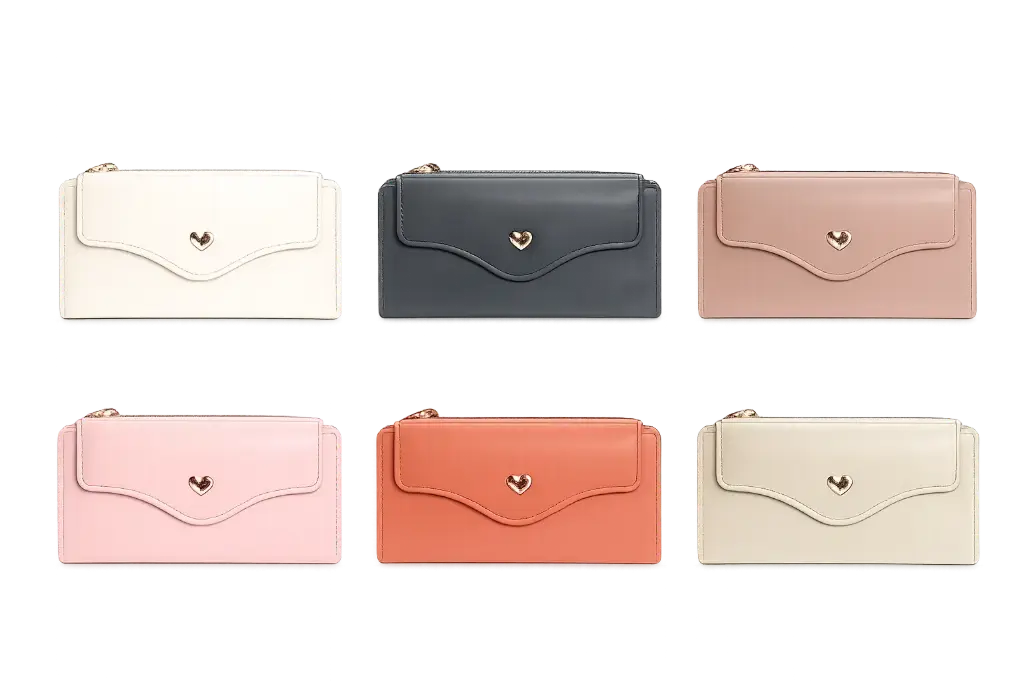 BILLETERA DETALLE CORAZON 2372