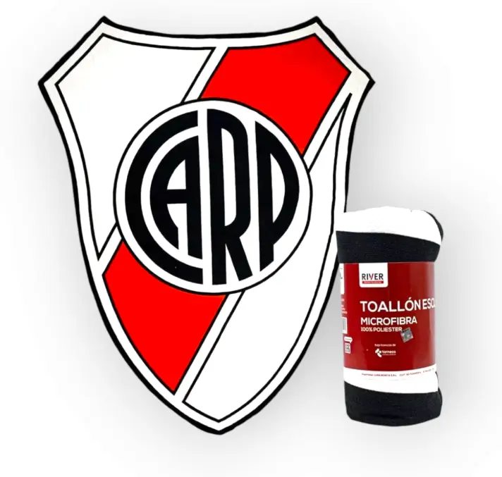 TOALLON ESCUDO RIVER PLATE 0525