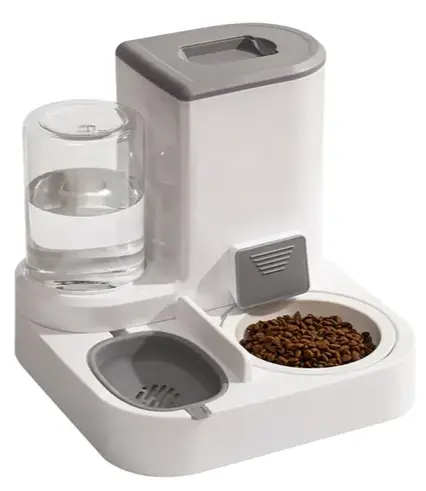 BEBEDERO + DISPENSER DE COMIDA - MASCOTAS DL2241