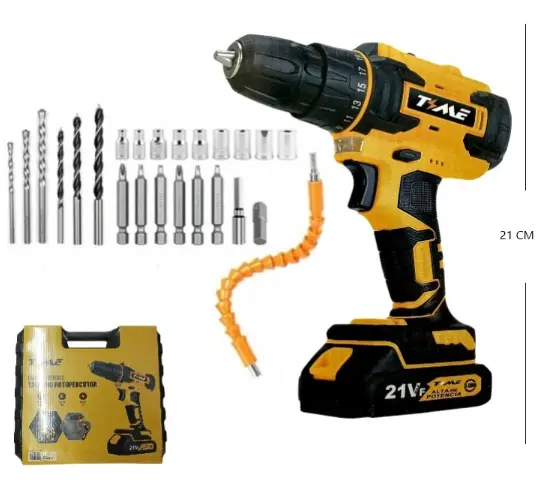 TALADRO INALAMBRICO 21V 130405