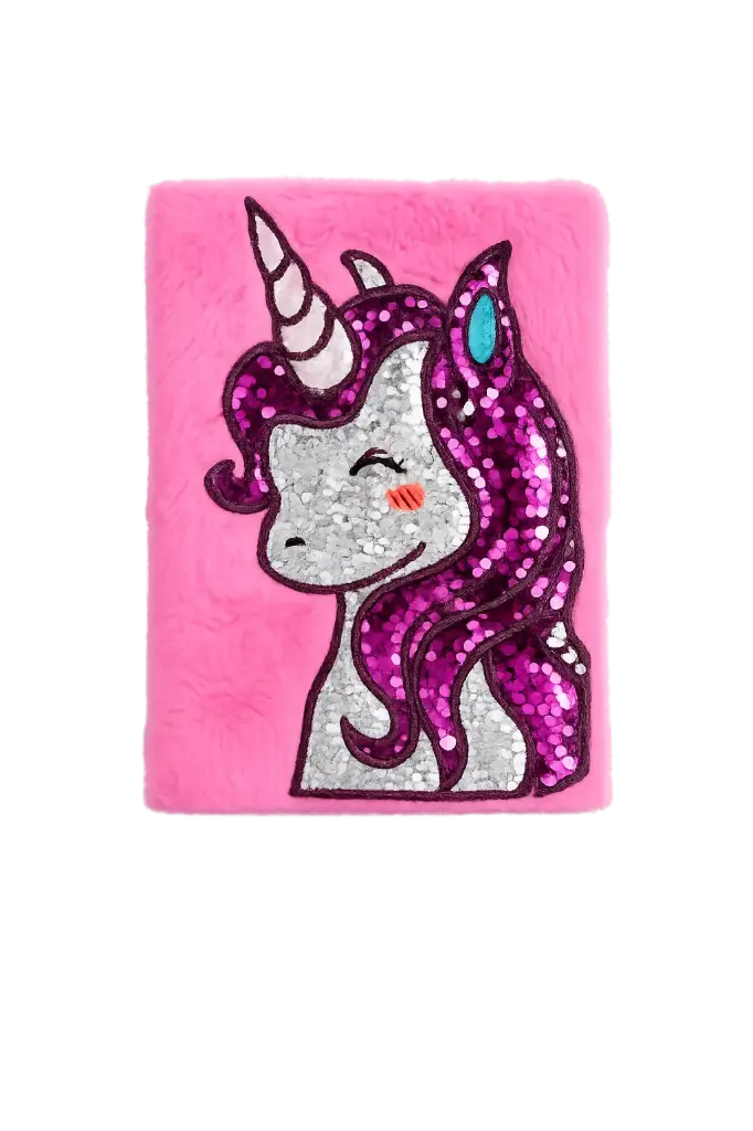 LIBRETA PELUCHE UNICORNIO BB20379