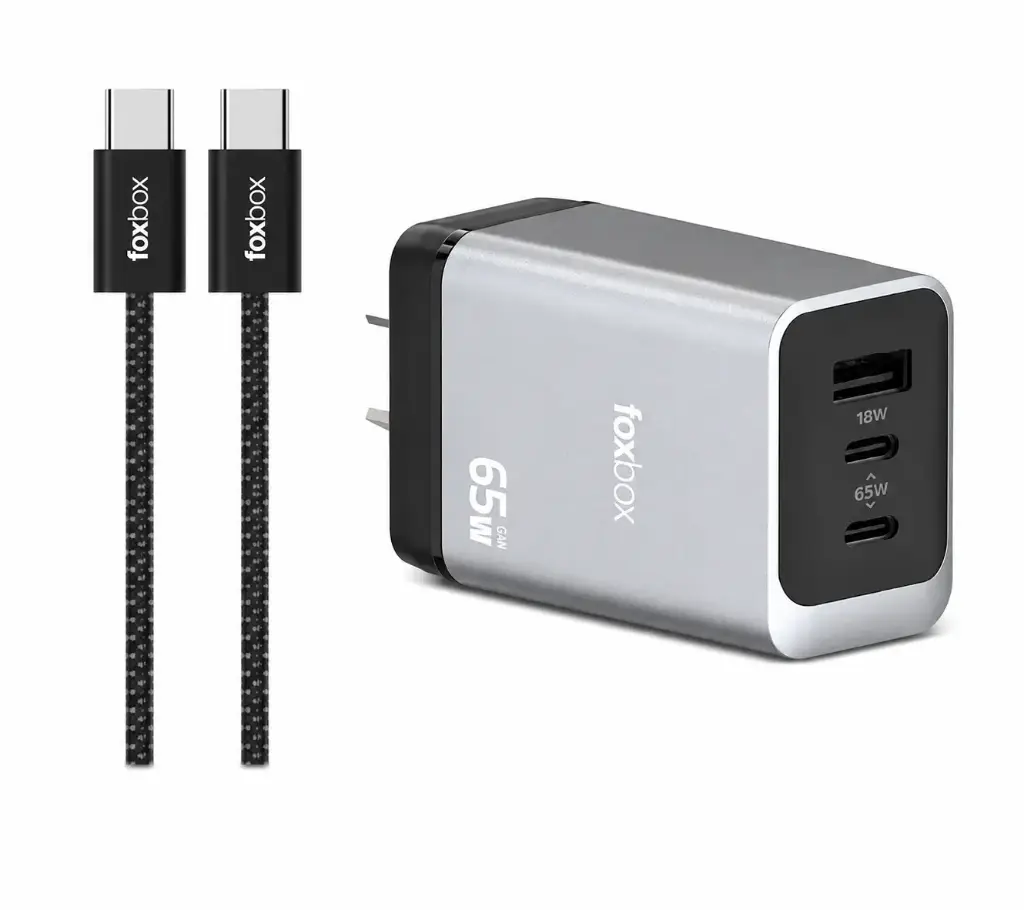 CARGADOR MEGA 3 65W USB+TC + CABLE C A C