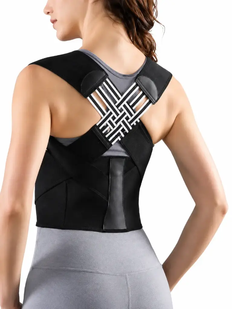 FAJA DE POSTURA AJUSTABLE NEGRO DL2364