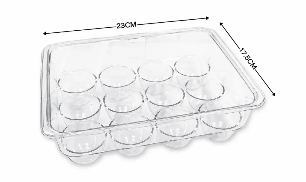 DISPENSADOR DE HUEVOS ACRILICO TH-124