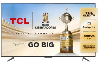 TELEVISOR 65'' SMART TV TCL QLED UHD 65C655A S/D