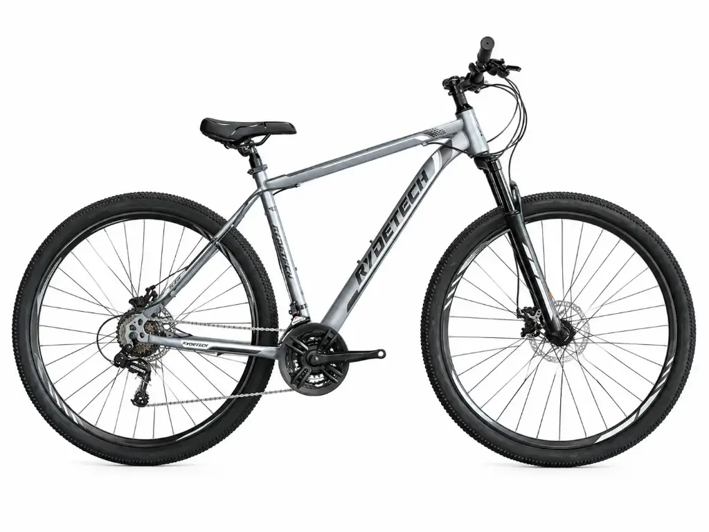 BICICLETA RYDETECH 300GT ACERO RODADO 29 TALLE M - GRIS/NEGRO
