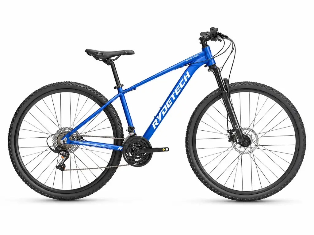 BICICLETA RYDETECH 700 PRO ALUMINIO RODADO 29 TALLE M - AZUL/BLANCO