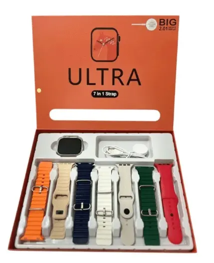 SMARTWATCH ULTRA 3 7 MALLAS -7001