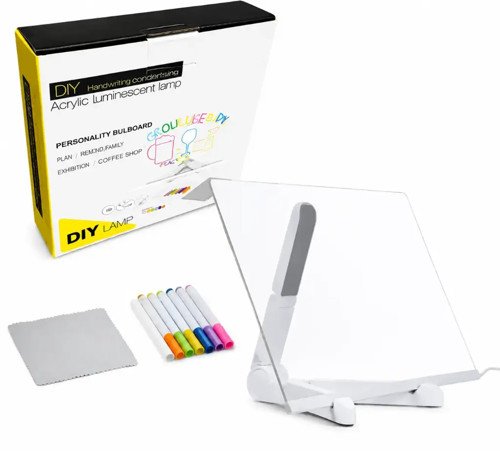 PIZARRA MAGICA CON LUZ LED DIY1515
