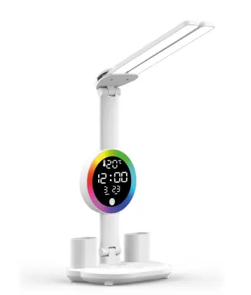 LAMPARA LED CON RELOJ NM-GLOW
