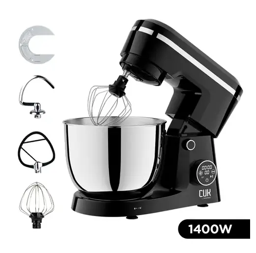 BATIDORA PLANETARIA + ACCESORIOS + PANTALLA DIGITAL 5L BATI021N