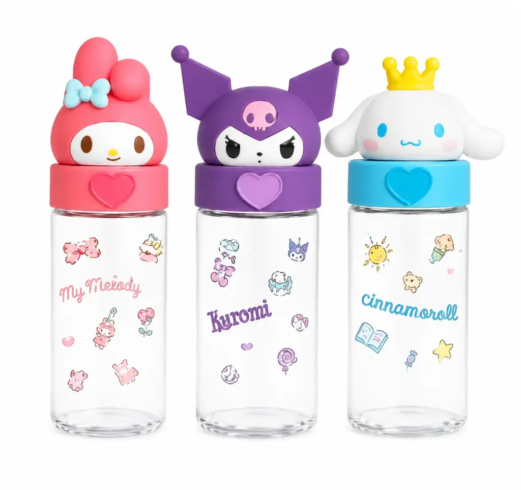 BOTELLA INFANTIL PERSONAJES JAPONESES WH068