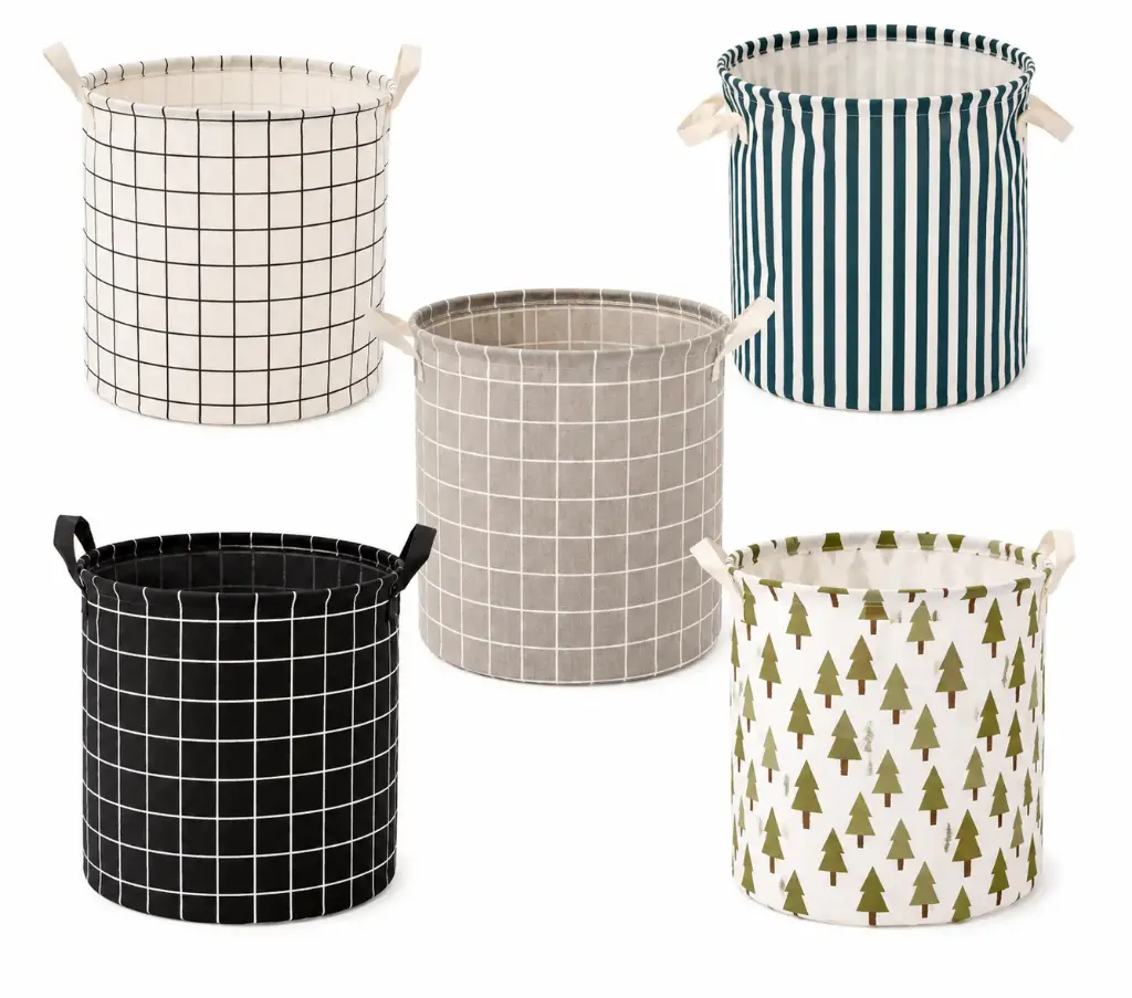 CESTO ORGANIZADOR PARA ROPA 40X50CM 60L