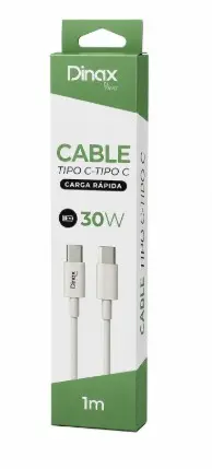 CABLE DE DATOS TIPO C A C DINAX 30W DXCABTCTC