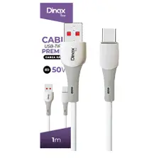 CABLE DE DATOS USB A C CARGA RAPIDA DINAX DXC5AUSBTC