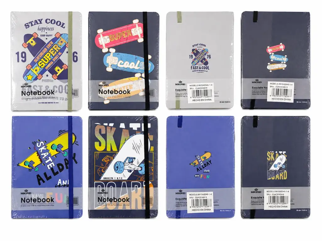 CUADERNO A5 SKATE 4070