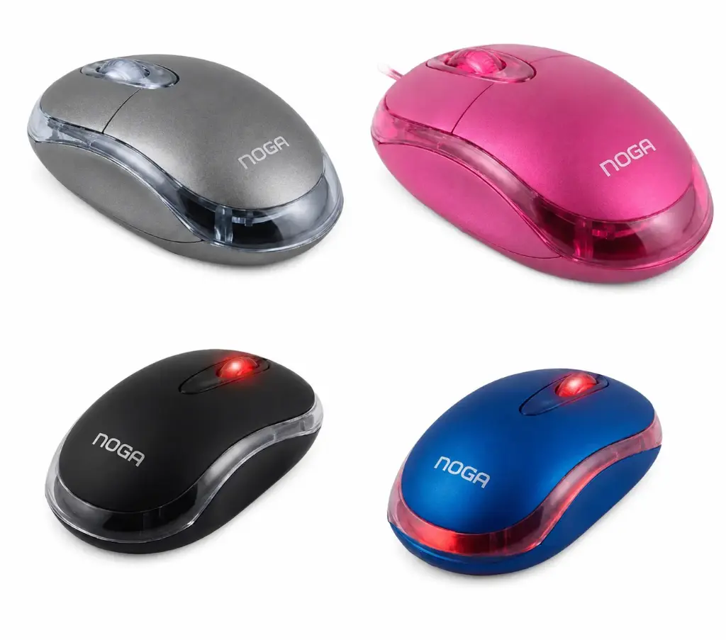 MOUSE INALAMBRICO LED NOGA 611U