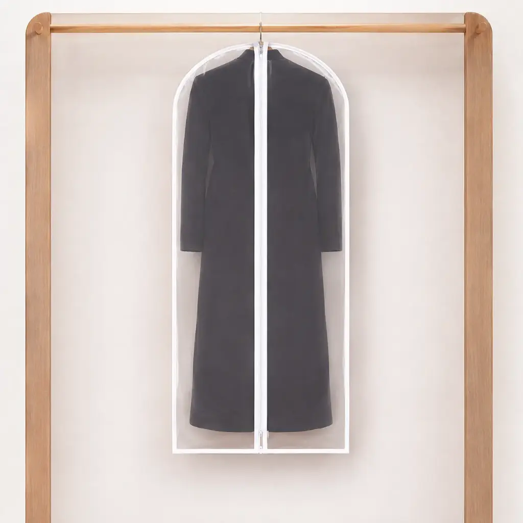 FUNDA COLGANTE PARA ROPA CON CIERRE 60*100