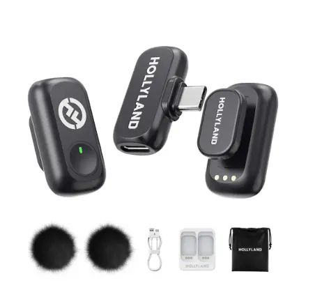 MICROFONO HOLLYLAND LARK A1 MINI DUO USB-C