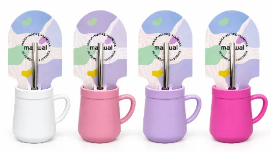 MATE DE COLORES CON BOMBILLA 2069M