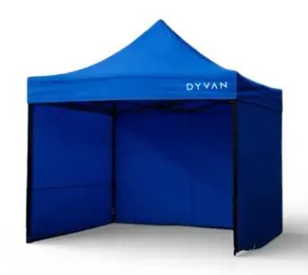 GAZEBO CON 3 PAREDES DINAX