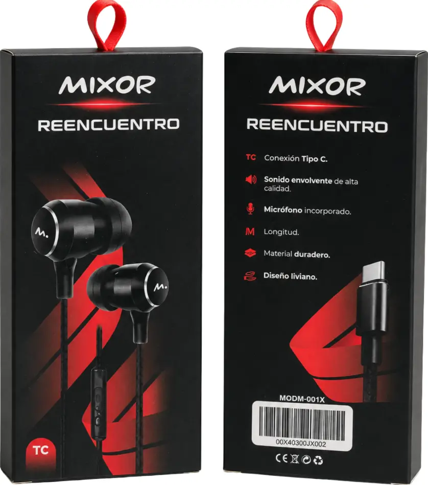 AURICULAR IN EAR TIPO C REENCUENTRO MIXOR