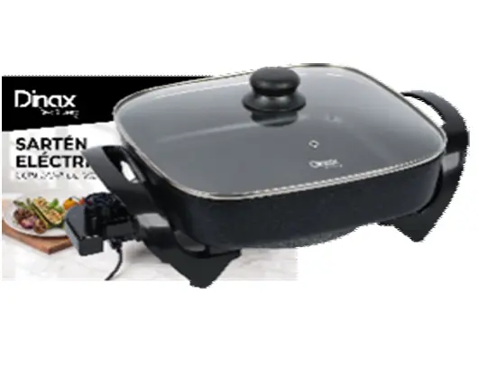 PAELLERA ELECTRICA CON TAPA DE VIDRIO PAE135001