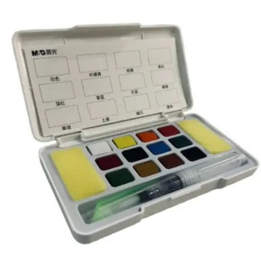 [101853] ACUARELAS 12PCS WATER COLORS 