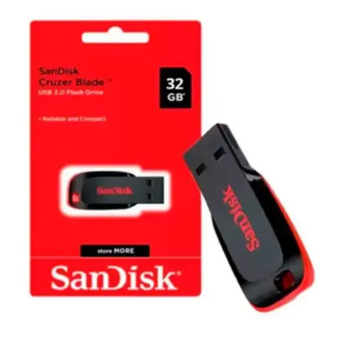 [101583] PENDRIVE 32GB SANDISK