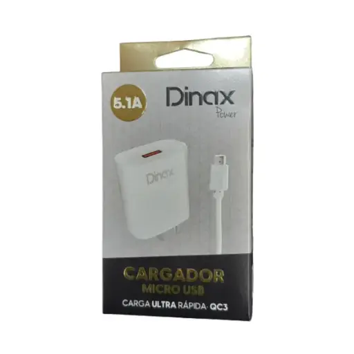 [20286] CARGADOR DINAX V8 A 5.1 QC3
