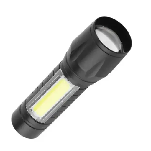 LINTERNA LED RECARGABLE VERDE