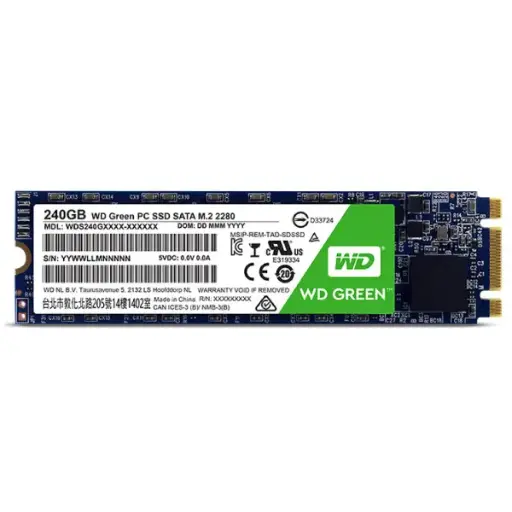 [987875] DISCO SSD 240GB WD M2 NVME 